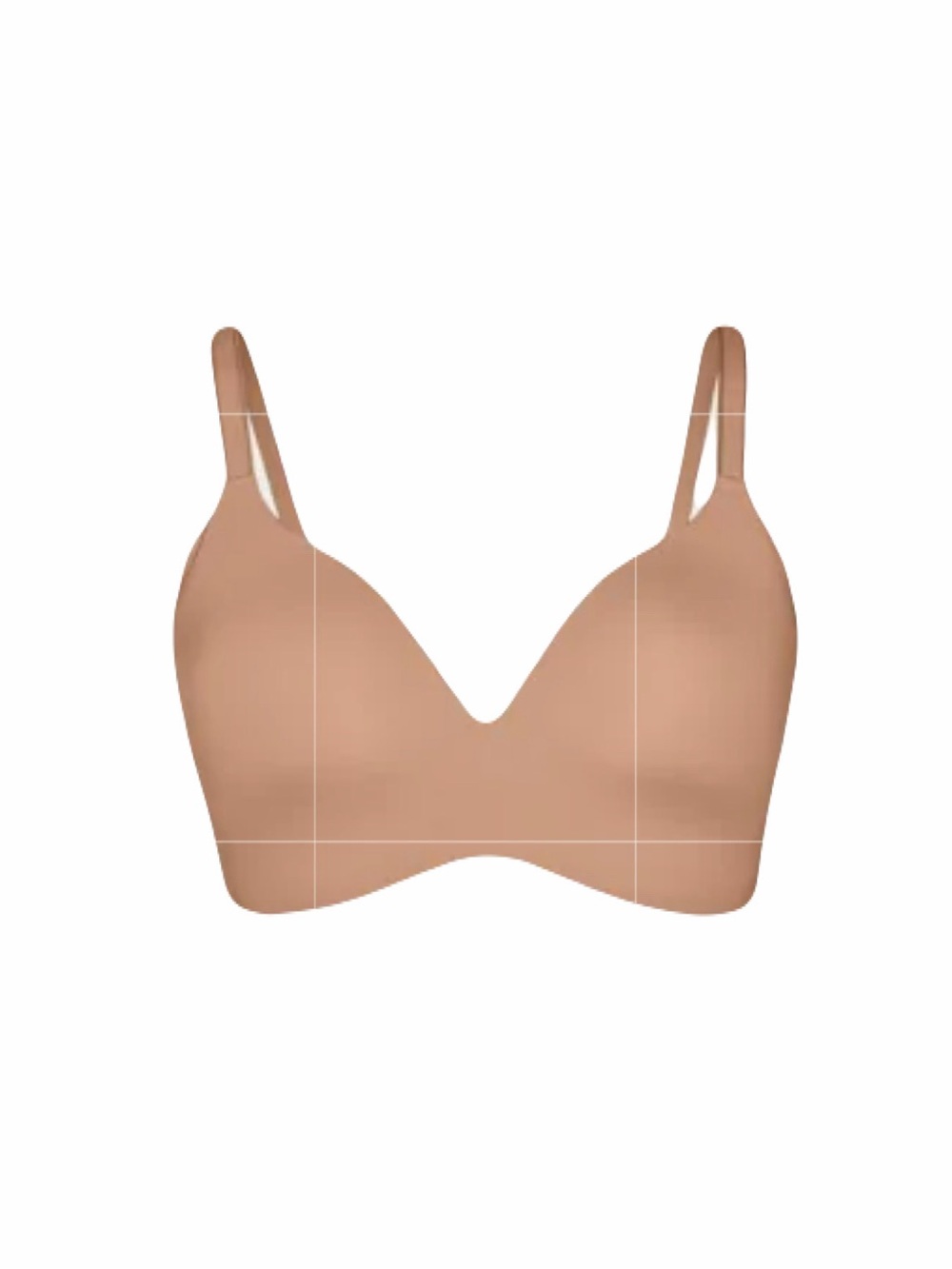 Knix Wing Woman Contour Wireless Bra in Nude/Sand, Women’s size 3